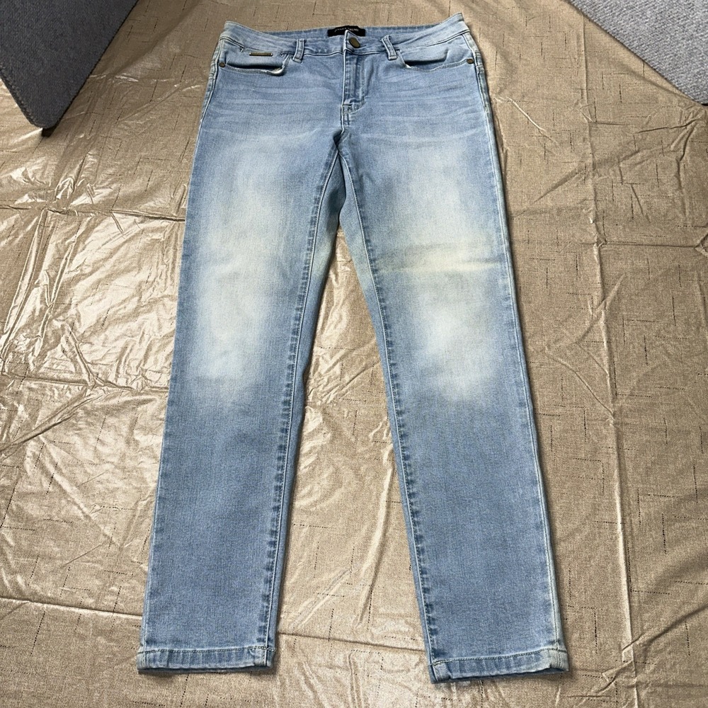 Ivanka Trump Jeans Women's 6 Light Wash Skinny Ankle Sculpting Jeans